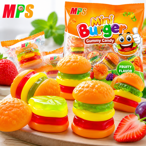 Gelatina de comida rápida Halal, caramelo de goma dulce para perro caliente - Product Image 2