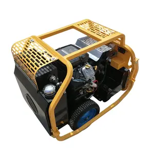 Portable gasoline diesel hydraulic power pack emergency hydraulic power pack13 18 30 hp