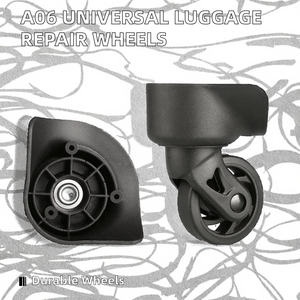 Roues de remplacement en plastique robustes classiques à 4 roues A06 <span class=keywords><strong>pour</strong></span> valises <span class=keywords><strong>Delsey</strong></span> - Product Image 4