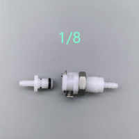 Raccord CPC 1/8'' pour connecteur à barbillon de 14 pouces pour pompe de couverture chauffante à eau
