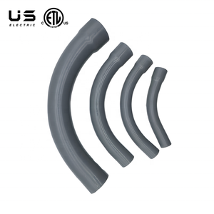 90 độ lịch trình 40 PVC belled End uốn cong điện ống dẫn 45 độ nhựa Điện ống dẫn - Product Image 2