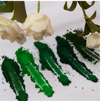 Poudre de pigment vert d'oxyde de fer écologique Teyuan, facile à disperser, pour teintures et pigments céramiques, Hebei Chine