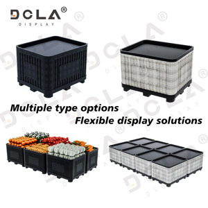 Siêu thị Kệ trái cây hiển thị đơn vị được sử dụng trong cửa hàng tạp hóa và thị trường cho số lượng lớn rau và trái cây sắp xếp - Product Image 2