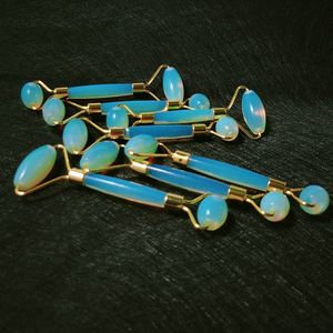 Fornitori fai da te cina Opalite <span class=keywords><strong>giada</strong></span> bellezza rullo <span class=keywords><strong>massaggiatore</strong></span> per massaggio <span class=keywords><strong>viso</strong></span> bellezza rullo posteriore <span class=keywords><strong>massaggiatore</strong></span> - Product Image 3