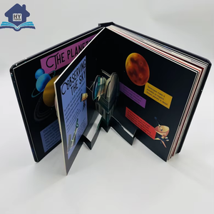 Libro pieghevole per bambini che impara <span class=keywords><strong>libri</strong></span> Pop up per bambini dinosauro 3D - Product Image 5