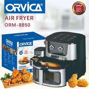 Producto popular de ORVICA para el comercio electrónico transfronterizo: Freidora de aire de alta potencia, capacidad de 12L, freidora eléctrica saludable de acero inoxidable. - Product Image 3