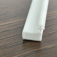 Bande d'étanchéité en élastomère thermoplastique de type rainuré, insonorisante et coupe-vent, bande de silicone extrudée pour la découpe de portes/fenêtres