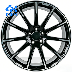 ล้อปลอมแปลงสีดำด้านขอบล้อ16 17 18 19 20 22นิ้วล้อปลอมขนาด5X112 5X120 5X114.3 5X130สำหรับ BMW Corvette Audi - Product Image 2