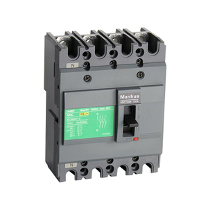 Contrôleur électronique réglable MMC100N à quatre phases, nouveauté, <span class=keywords><strong>amp</strong></span>ères 100a, 4P, 25KA, mmccb CE AC440V, fixer le bouton d'air, <span class=keywords><strong>disjoncteur</strong></span> de boîtier moulé - Product Image 1