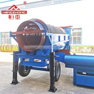 Planta de Lavado Portátil de Baja Inversión, Criba Trommel, Bomba de Motor, Construcción de Acero de Alta Rigidez / Minería de Oro a Pequeña Escala - Product Image 3