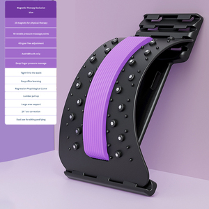 Adjustable Yoga Magic Herniated Disc Magnetic <strong>Therapy</strong> Arched <strong>Back</strong> Lumbar <strong>Stretcher</strong> Magnet Support Posture Massager Brace Machine - Product Image 1