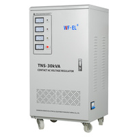 Stabilizer Tegangan AC Otomatis Industri WF.EL 30KVA 60KVA 70KVA 75KVA 80KVA 3 Fasa 380V/400V AVR Proteksi Hubung Singkat