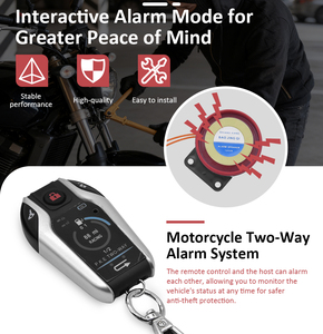 Sistema Antifurto Universal, Sistema de Alarme para Motocicletas com Teclado LCD - Product Image 4