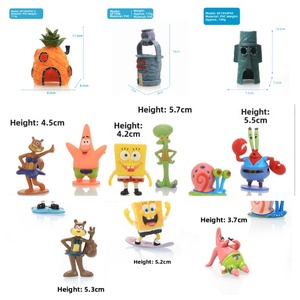 Decorazione per Acquario in Vendita, Ornamento Ecologico per Acquario con Casa di Squidward in Plastica PVC Stile Cartone Animato - Product Image 3