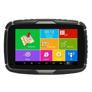 5 inch IPX7 waterproof snowmobile 4X4 ATV Android tablet GPS navigation auto radio mit navigation dash gps