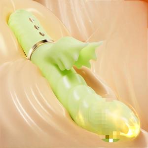 <b>Vibrator</b> fully automatic retractable rechargeable female masturbation device massage stick adult sex couple toy - Product Image 5