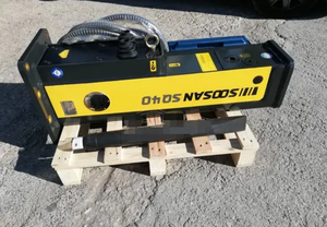 SQ40 para martillo hidráulico 68MM Cincel Diámetro 4,0-9,0 toneladas Portador adecuado Motor de cincel de núcleo eficiente Durable - Product Image 5