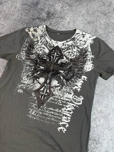 T-shirts en coton lourd à lavage acide imprimés en DTG avec logo personnalisé, vêtements streetwear, t-shirts surdimensionnés Y2K, <span class=keywords><strong>grossiste</strong></span> <span class=keywords><strong>pour</strong></span> hommes - Product Image 4