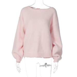 Nuovi Arrivi 2026 Maglioni da Donna a Collo Basso con Spalle Scoperte, Stile Casual e Comodo, Maglioni Lavorati a Maglia per Donna - Product Image 4