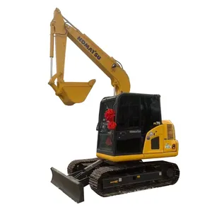 En iyi satış kullanılmış ekskavatör komatsu pc70-8 paletli ekskavatör mini escavkomatsu komatsu ekskavatör mini kepçe