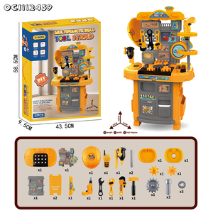 Khoan Điện Trò Chơi Thợ Thủ Công Giả Vờ Chơi Hội Thảo Cơ Khí Đồ Chơi Trẻ Em Lắp Ráp Công Cụ Thiết Lập Trẻ Em Sửa Chữa Công Cụ Đồ Chơi Cho Bé Trai - Product Image 5