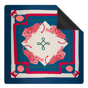 Tapete de mahjong Masters azul y verde, tapete de mahjong Tigre Tartan, tapete de mahjong <span class=keywords><strong>Lorelei</strong></span>, tapete de mahjong Dapper - Product Image 1