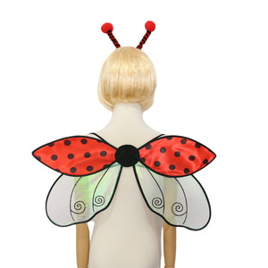 Ali da Fata per Adulti, <span class=keywords><strong>Costume</strong></span> da Fata per Donne, Accessori per Halloween, Ali di Farfalla, <span class=keywords><strong>Coccinella</strong></span>, Ape, <span class=keywords><strong>Costume</strong></span> da Fata per Cosplay, Ali d'Angelo - Product Image 2