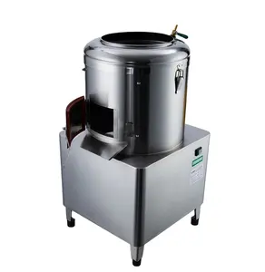 Mesin pengupas kentang/Pencuci/pemotong/kentang 220v, mesin pengupas kentang industri restoran elektrik komersial harga