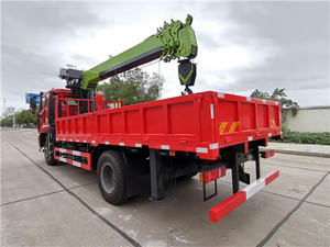 Factory supplier 4x2 HOWO NX Truck <b>Cranes</b> 8 ton 10 ton straight boom <b>crane</b> truck for sale - Product Image 6