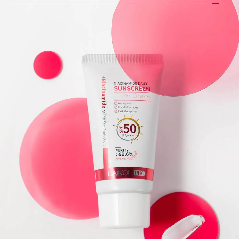 SPF50 Niacinamide Sun Protection High Multiples Lasting Waterproof Sun Block Lotion Sun Cream