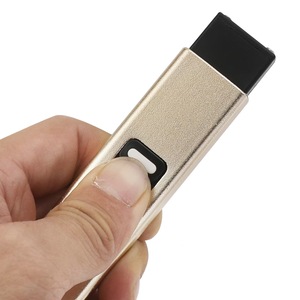 Rechargeable Electric Lighter LED Flashlight USB Safety Torch Multifunction Tool for BBQ Kitchen and Outdoor Use