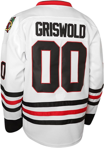 Ensemble de maillots de hockey sur glace pour hommes adultes, 100% polyester, imprimé, nom de l'équipe personnalisé, logo avant/arrière, séchage rapide, respirant - Product Image 6