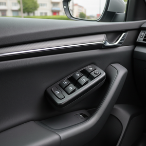 สวิตช์กระจกหน้าอัตโนมัติสำหรับรถยนต์ Skoda Octavia ปี 2020-2023 รุ่น 1.0 TSI รหัส 5G0959857D ปุ่มเปิดประตู ผลิตในตุรกี ไม่มีการรับประกัน - Product Image 3