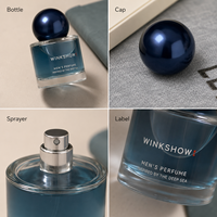 Midnight Orb Blue Night Cedar Marine Musk Eau de Parfum pour Homme 100ml Vaporisateur de Parfum Vente en Gros Parfum à Marque Privée