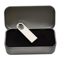 Stik USB Mini Logam 8GB 16GB 32GB 64GB 128GB, stik memori USB warna-warni pabrik penjualan terbaik