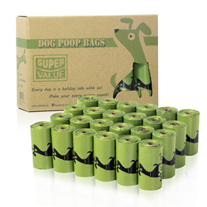 Bán Buôn Tùy Chỉnh In Thơm Chất Thải Pet Dog Poop Túi Hộp Chủ Dispenser Tay Miễn Phí Trái Đất Dog Poop Túi Dây Xích Với - Product Image 5