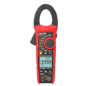 Multimètre à <span class=keywords><strong>pince</strong></span> numérique Uni-T UT219Ds, testeur de résistance pour l'entretien industriel, mode de mesure double AC/<span class=keywords><strong>DC</strong></span> True RMS, ampèremètre à <span class=keywords><strong>pince</strong></span> - Product Image 1