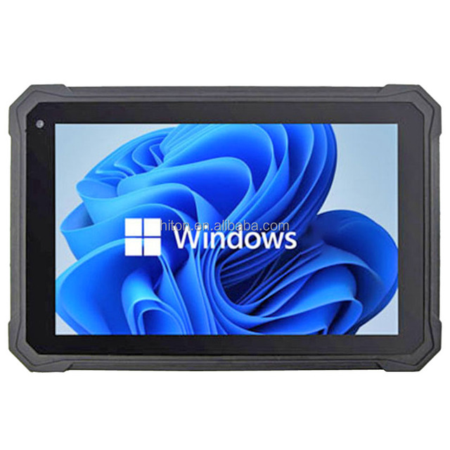 Cheapest Factory 8'' Intel  8+128GB  Win10 OS IP67 Rugged-tablet PC Rugged Laptop With NFC 2D Barcode  RJ45 Port
