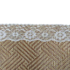 ERKOUMI Ruban de <span class=keywords><strong>dentelle</strong></span> non extensible noir et blanc de qualité supérieure pour la confection de jouets en peluche, nœuds pour cheveux, coussins de canapé et projets d'artisanat - Product Image 5
