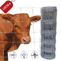 CE-gecertificeerd, thermisch verzinkt, hoogwaardig, zwaar, geweven draadgaas voor boerderijen, ranches, vee, schapen, varkens, graslanden en weidehekken