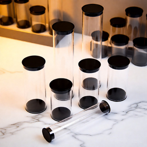 Op maat gemaakte transparante verpakkingen van polycarbonaat & acryl met bedrukt logo en optionele dopjes - Product Image 5