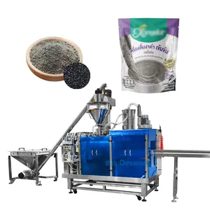 Multi-function Black Sesame Powder Packaging Machine Ginger Powder Doypack Premade Spout Pouch Bag Packing Machine