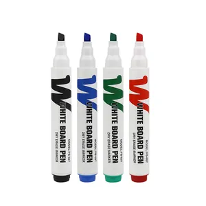 Sneldrogende Niet-Giftige Inkt Verf Marker Pennen Uitwisbaar Schoolkantoor Whiteboard Markers Voor Whiteboard