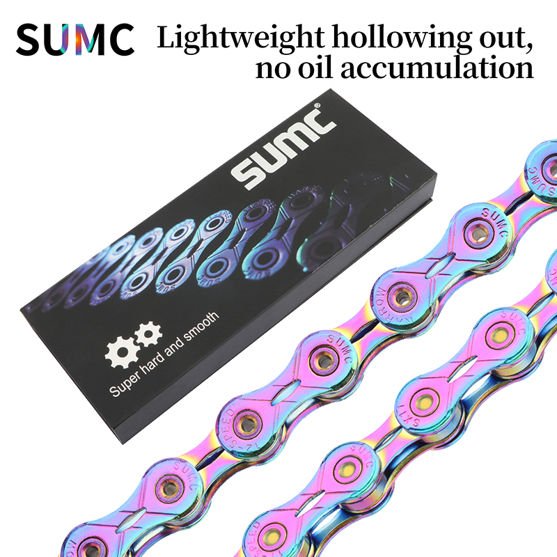 Wholesale SUMC Bicycle Parts - Ultralight Rainbow Chain