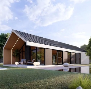 Casa Prefabricada Portátil de Acero Ligero y Duradero, Diseño Impermeable para Jardín o Taller Moderno - Product Image 2