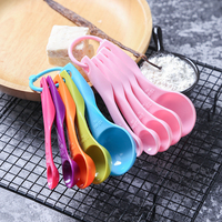 Ensemble de cuillères à mesurer en plastique, cuillères à mesurer