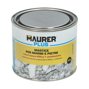 Stucco per marmo 375 ml. Bianco con Catalizzatore - Product Image 3