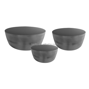 Pots de plantes vertes de jardin Pots de fleurs en fibre de verre Ciment Grands parterres de fleurs et pots de stockage d'eau Style - Product Image 6