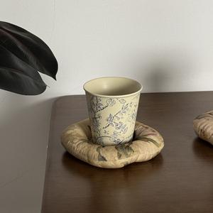 Taza de Café de Cerámica con Esmalte Mate Vintage, Taza Creativa para Leche o Desayuno - Product Image 6