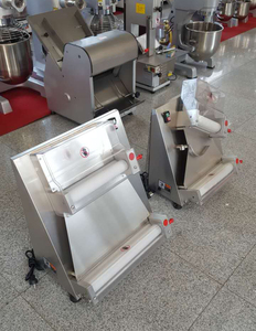 Thương mại Gluten miễn phí tự động <span class=keywords><strong>Maker</strong></span> Báo Chí bột sheeter Con lăn cơ sở làm bánh Pizza máy cho nhà hàng - Product Image 3